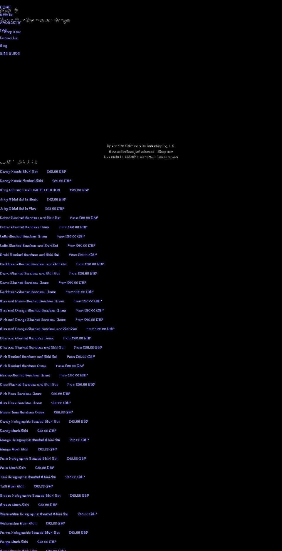 sherbertlemons.com shopify website screenshot