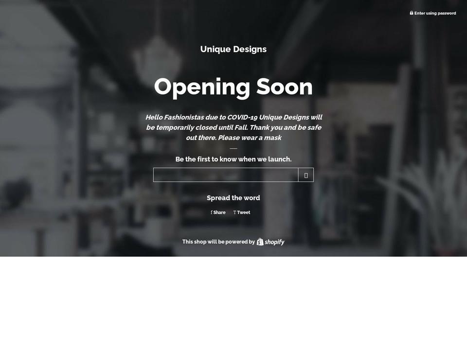 sherelletvud.com — Shopify storefront screenshot