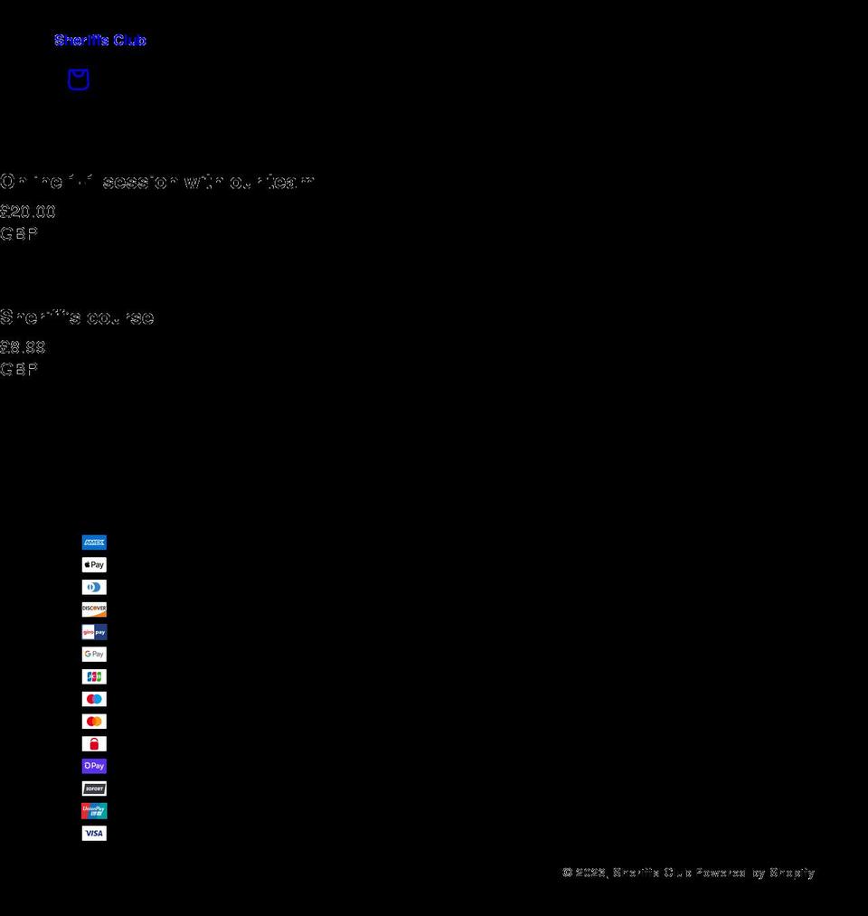 sheriffsclub.com shopify website screenshot