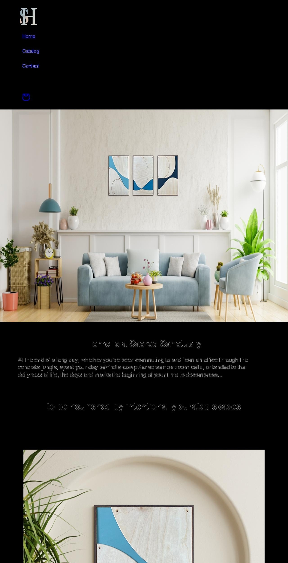 sherrihayter.com shopify website screenshot