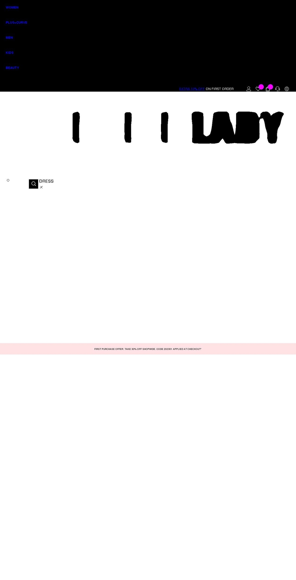 sheseelady.com — Shopify storefront screenshot