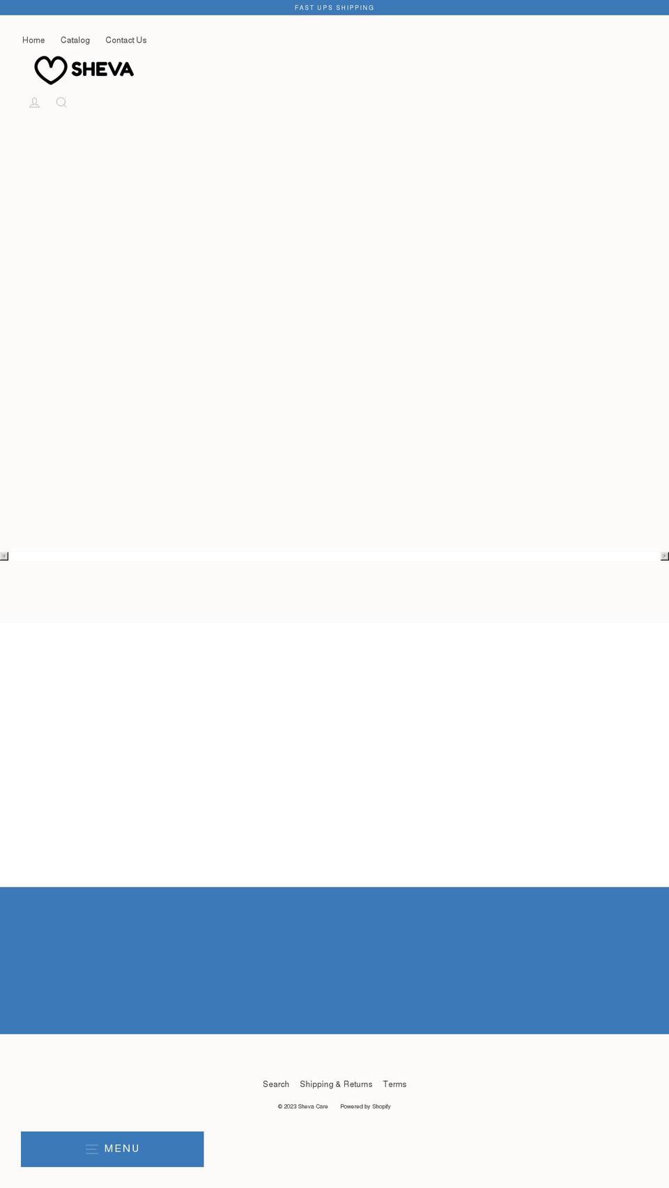 shevacare.com shopify website screenshot