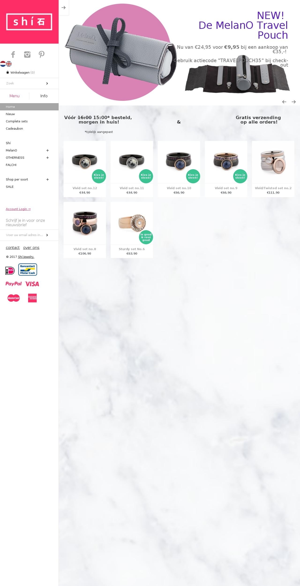shi-jewelry.com shopify website screenshot