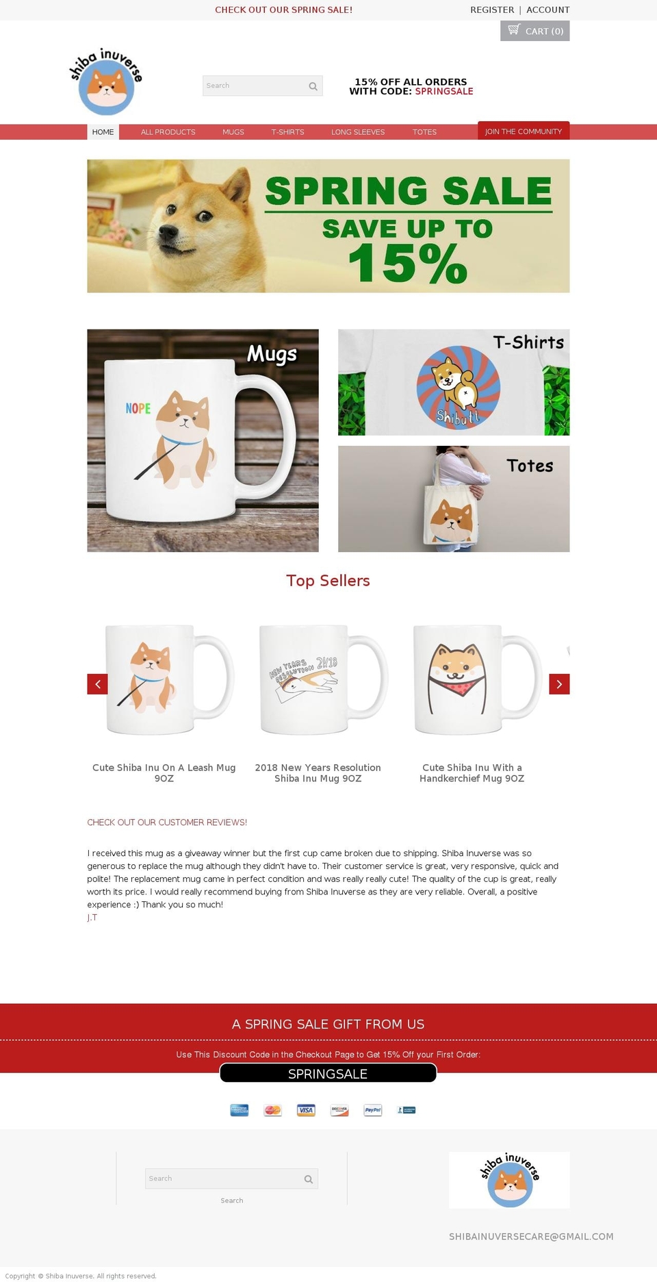 optimofinal Shopify theme site example shibainuverse.com