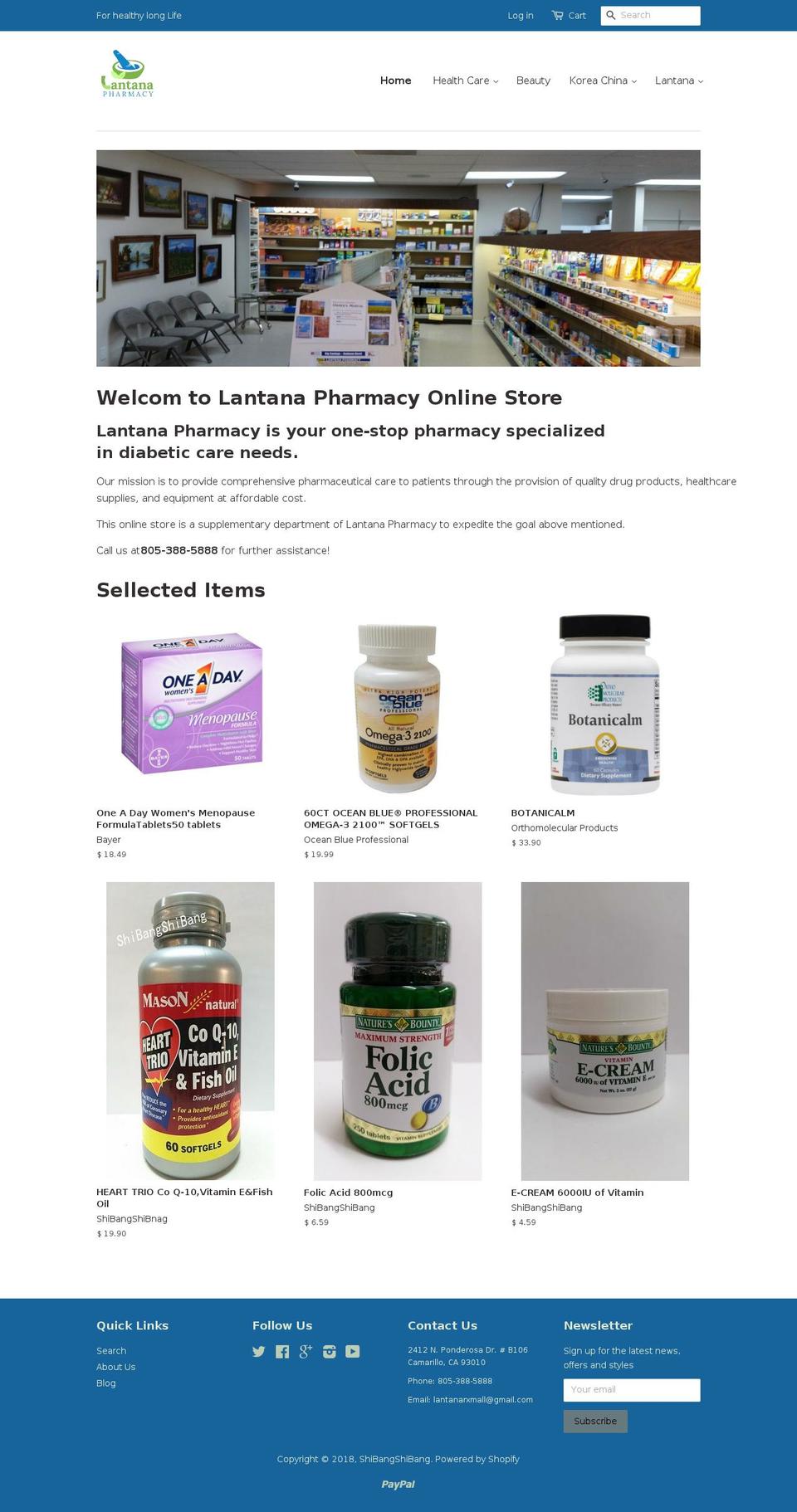shibangshibang.com — Shopify storefront screenshot