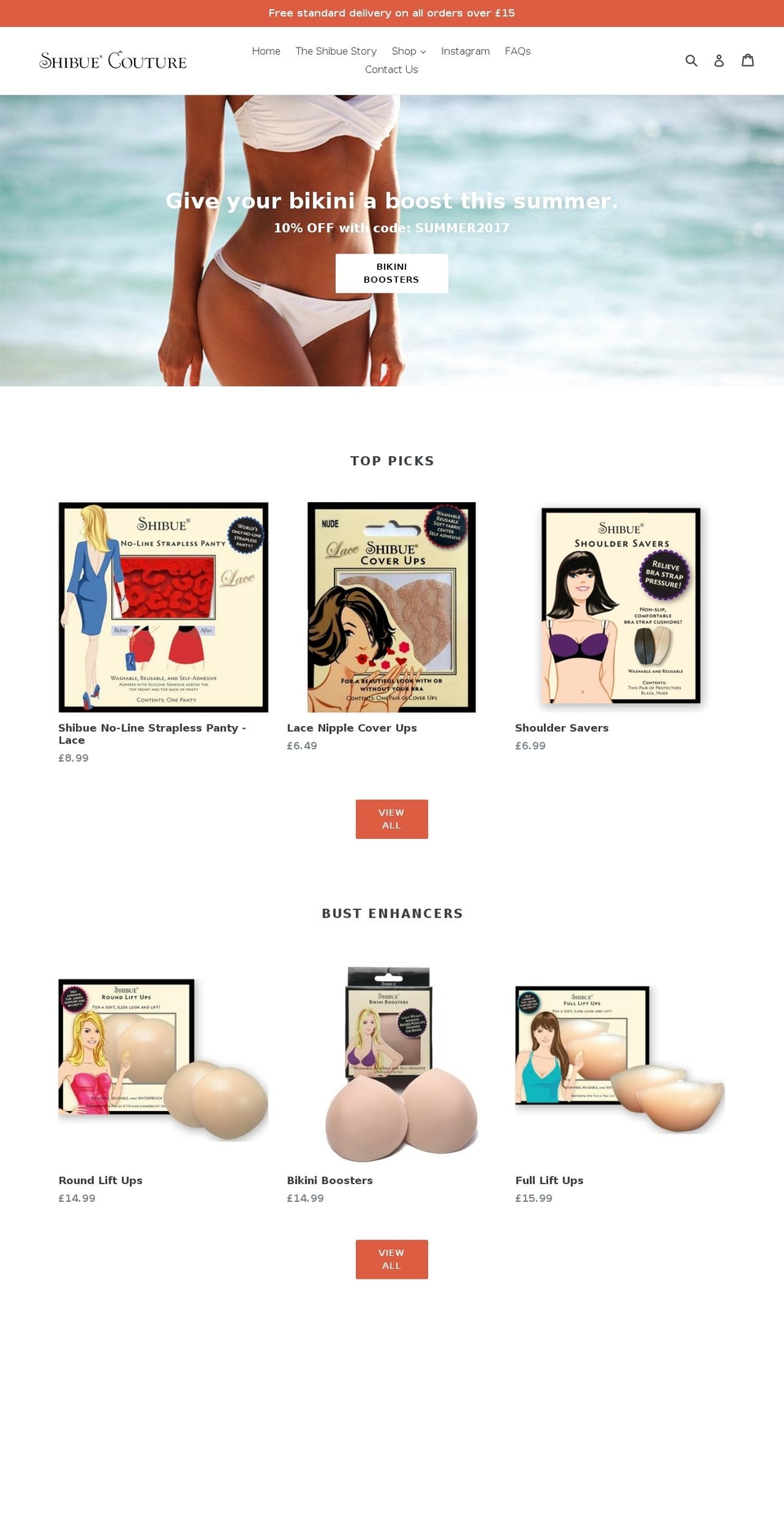 shibuecoutureuk.com shopify website screenshot