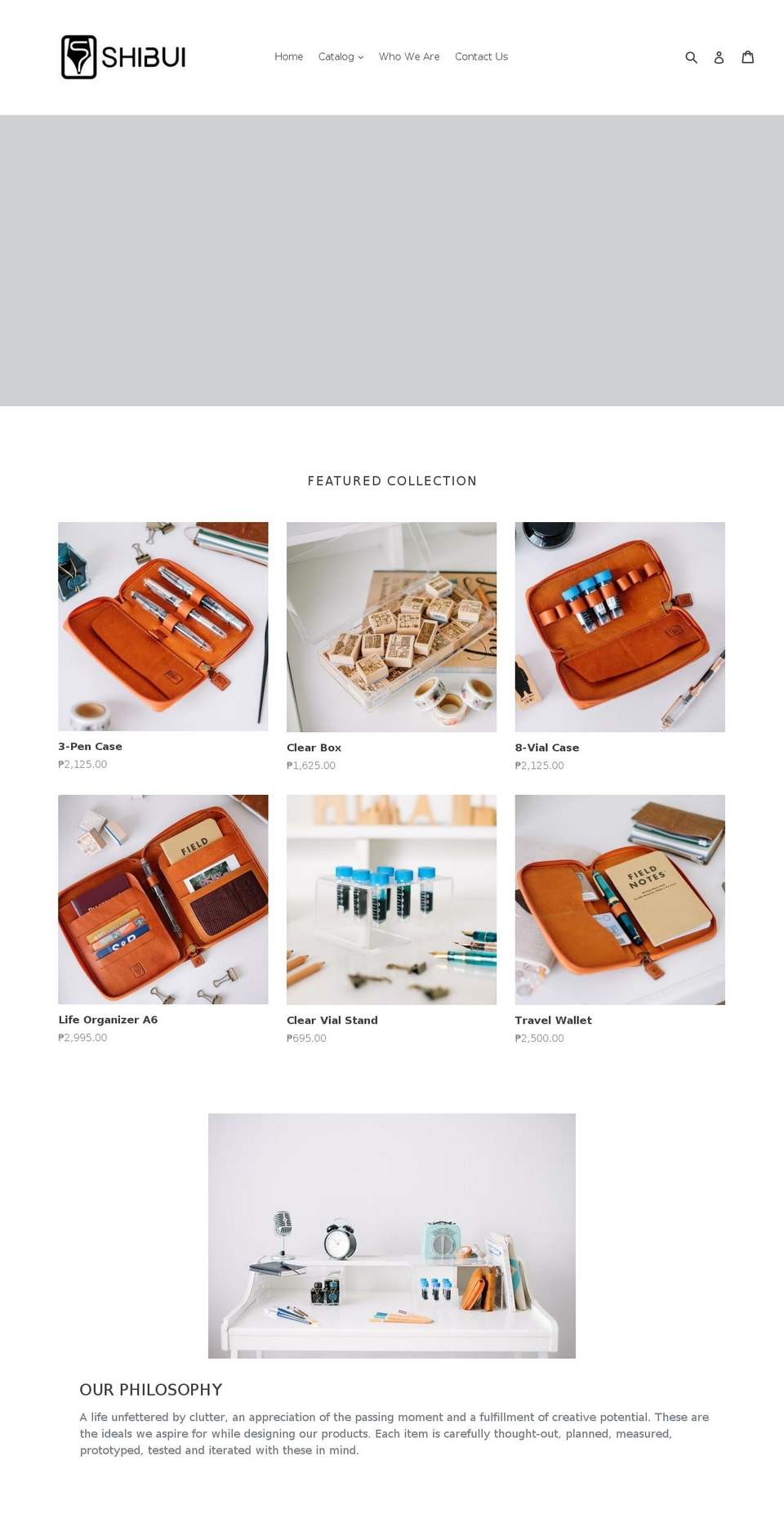 shibuiph.com shopify website screenshot