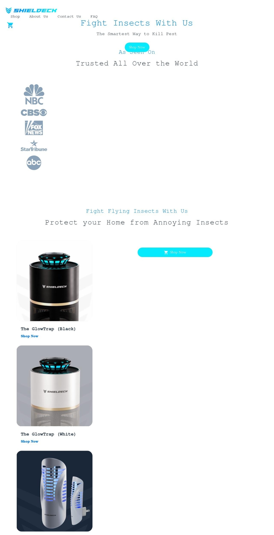shieldeck.com shopify website screenshot