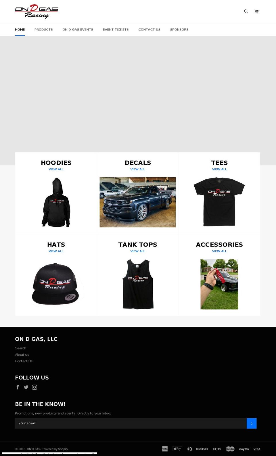 On D Gas Theme Shopify theme site example shiftslow.com