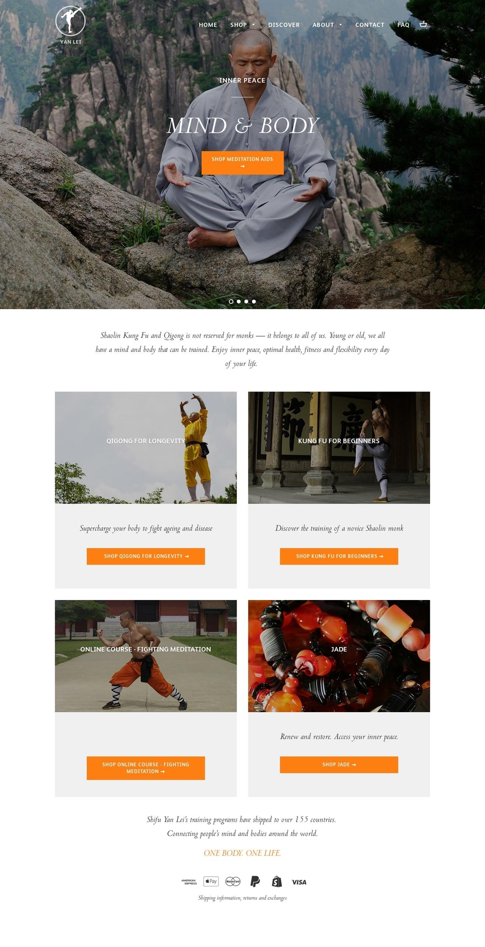 shifuyanlei.com — Shopify storefront screenshot