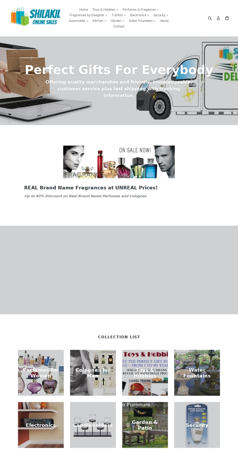shilakil.com shopify website screenshot