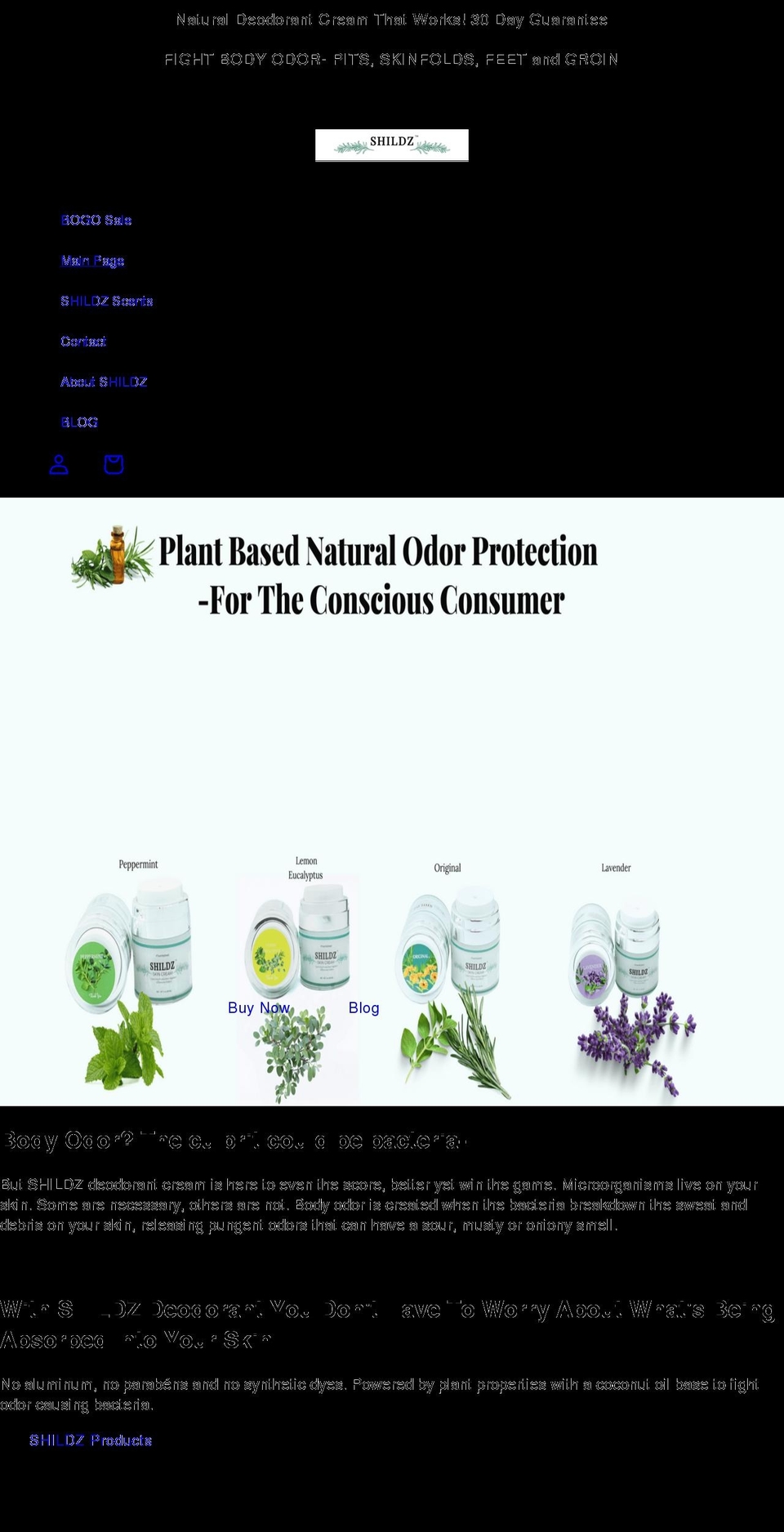 shildz.com shopify website screenshot
