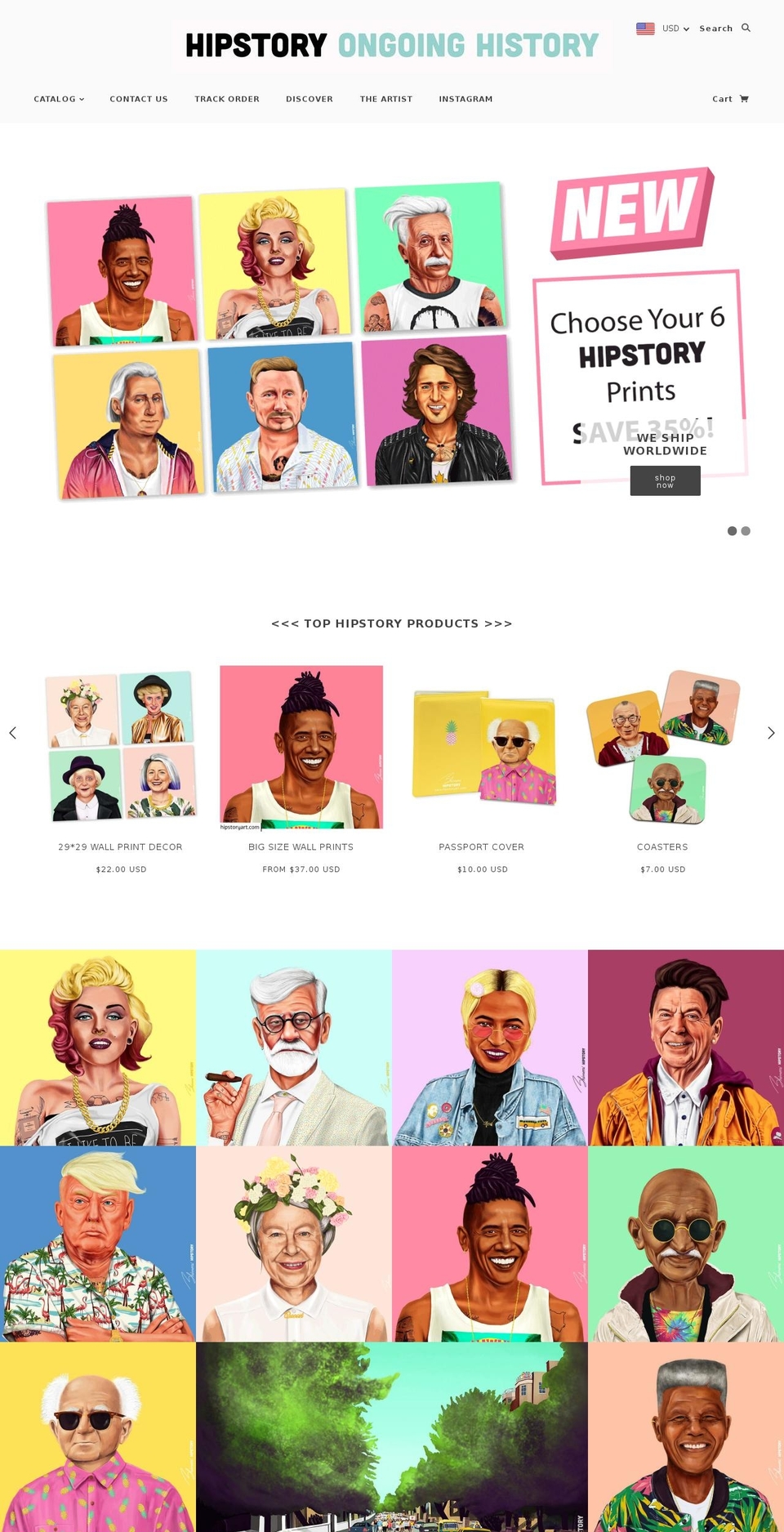 shimoni-illustration.com — Shopify storefront screenshot