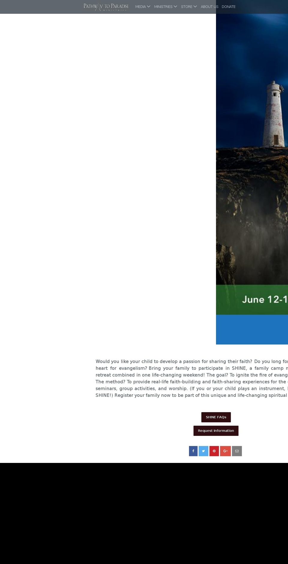 shinekids.net shopify website screenshot