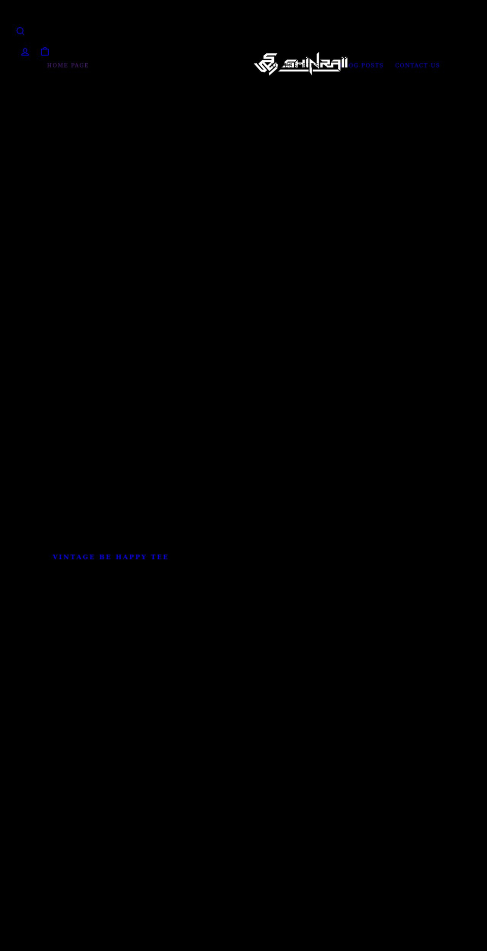shinraii.com shopify website screenshot