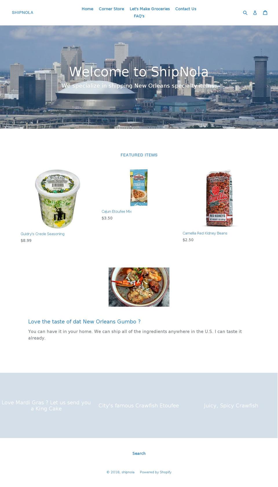 shipnola.com — Shopify storefront screenshot