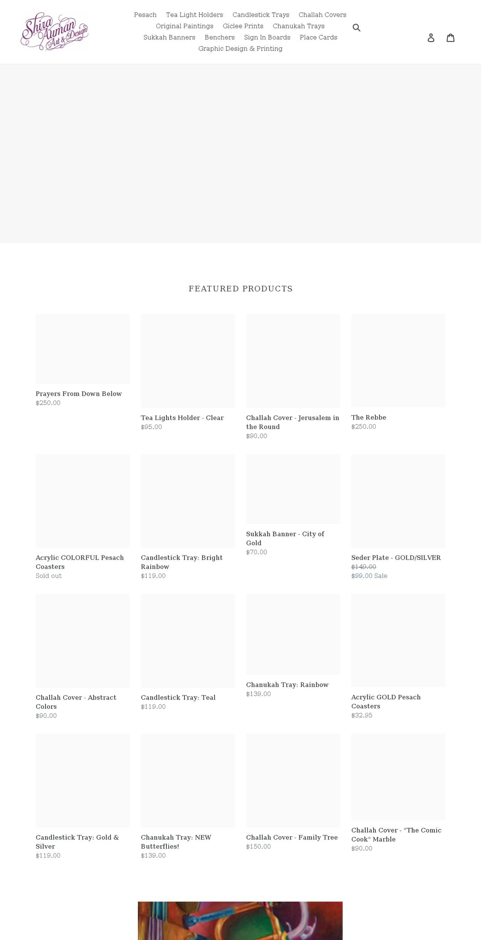 shiraauman.com shopify website screenshot