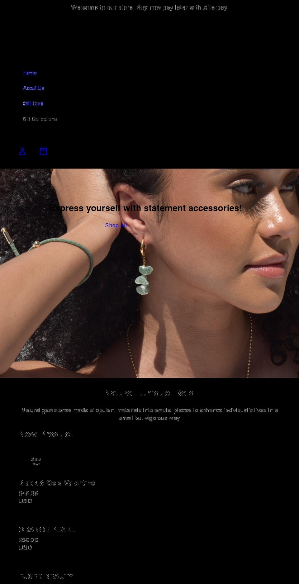 shirleys-designs.com shopify website screenshot