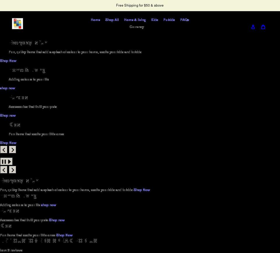 shirookie.com shopify website screenshot