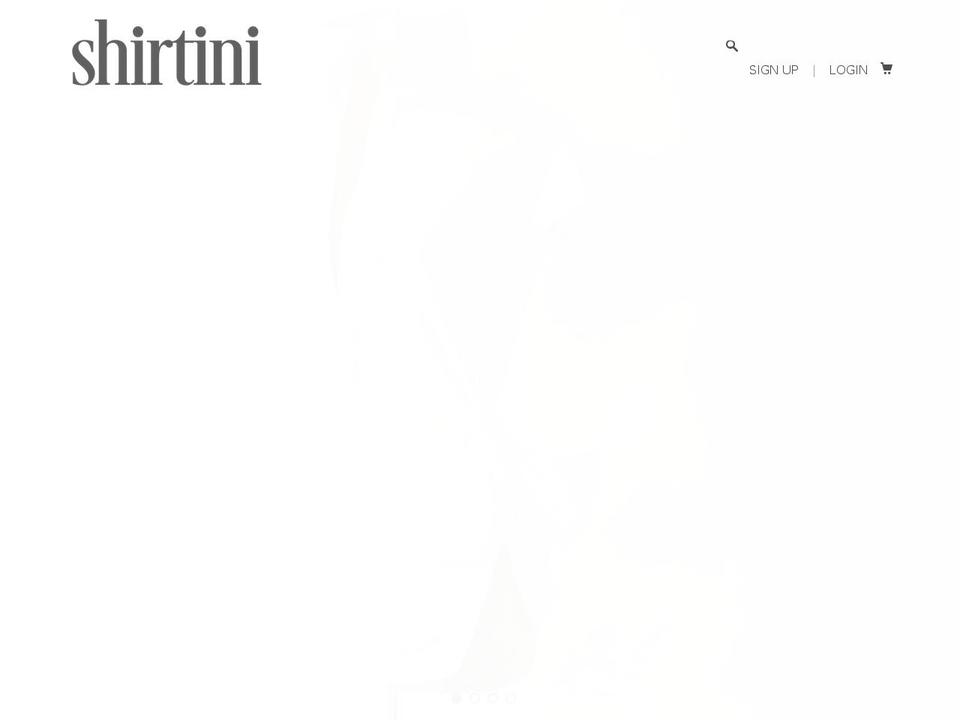 shirtini.com shopify website screenshot