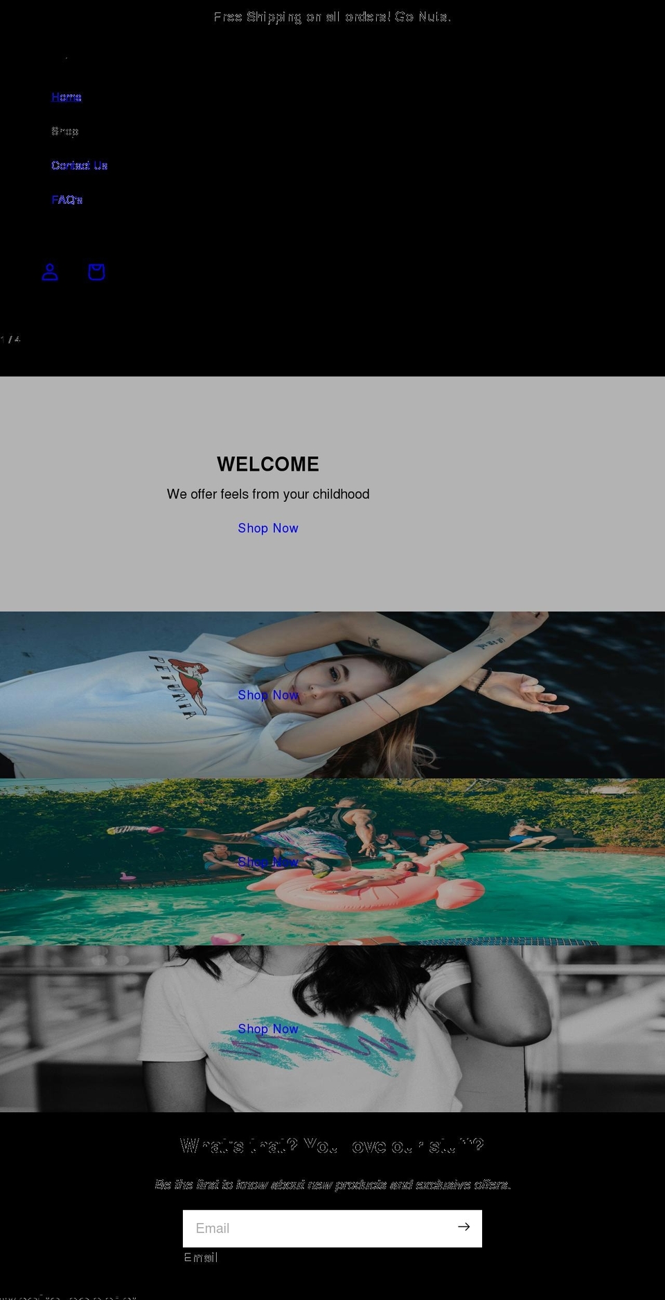 shirtloaf.com — Shopify storefront screenshot