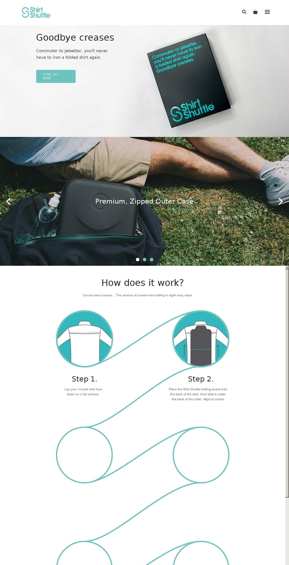 shirtshuttle.com — Shopify storefront screenshot