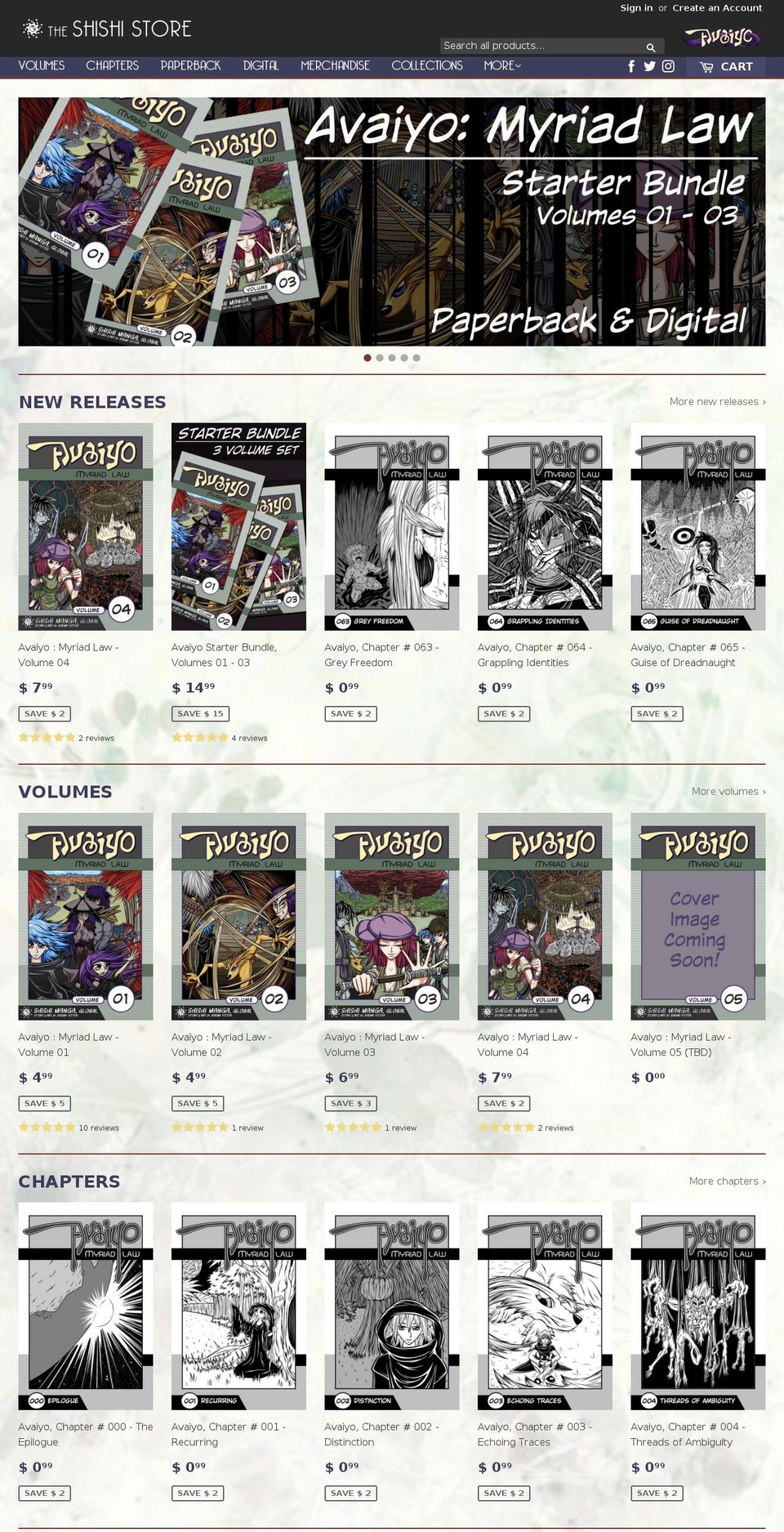 shishistore.com — Shopify storefront screenshot