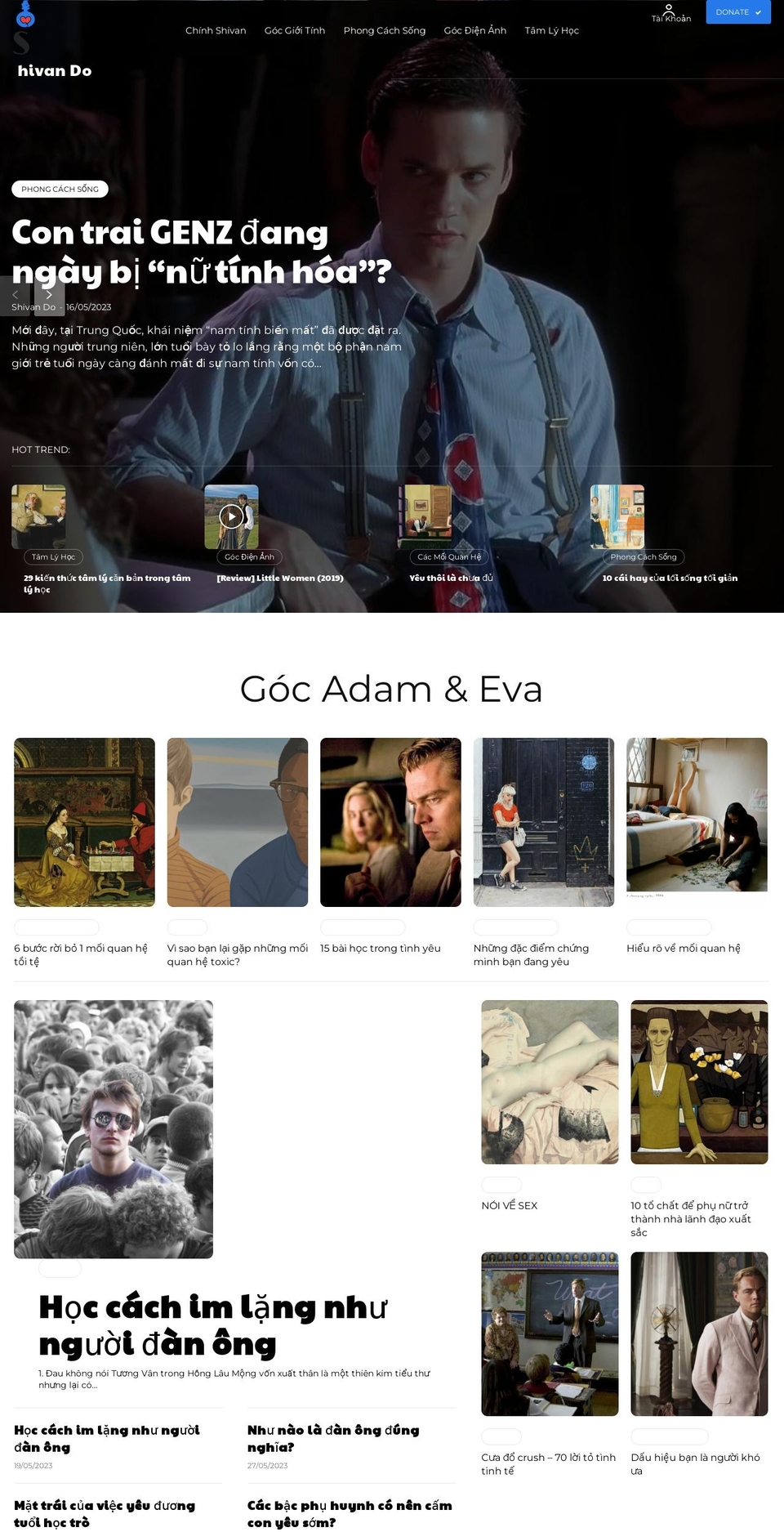 shivando.com — Shopify storefront screenshot