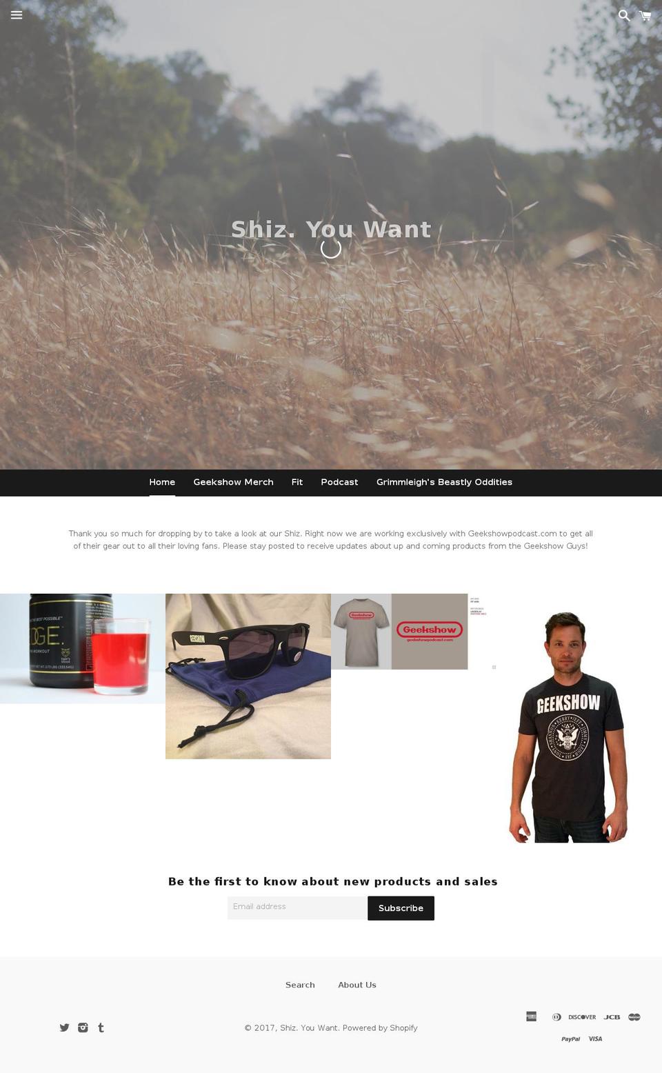 shizyouwant.com shopify website screenshot