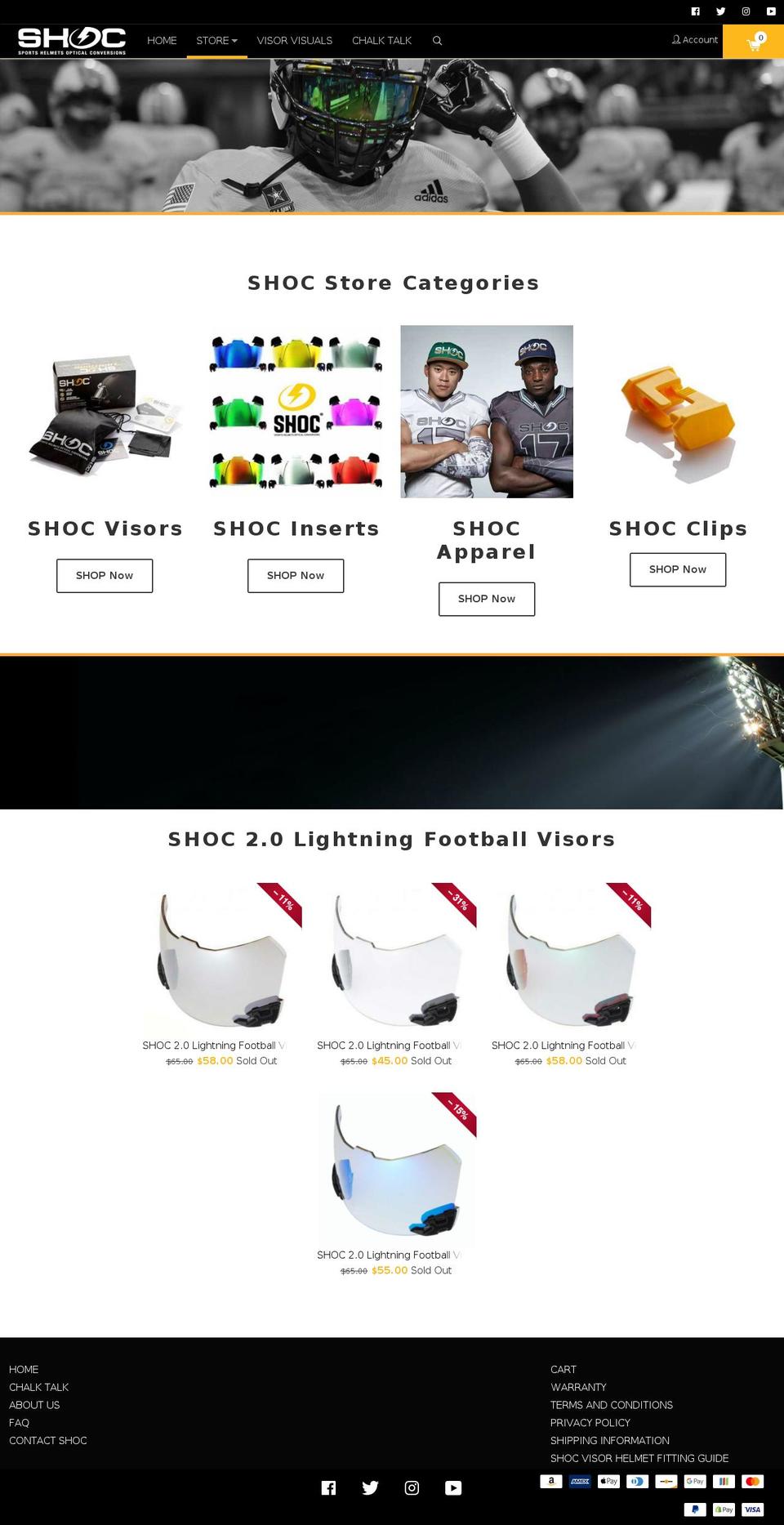 konversion-theme Shopify theme site example shoc.co