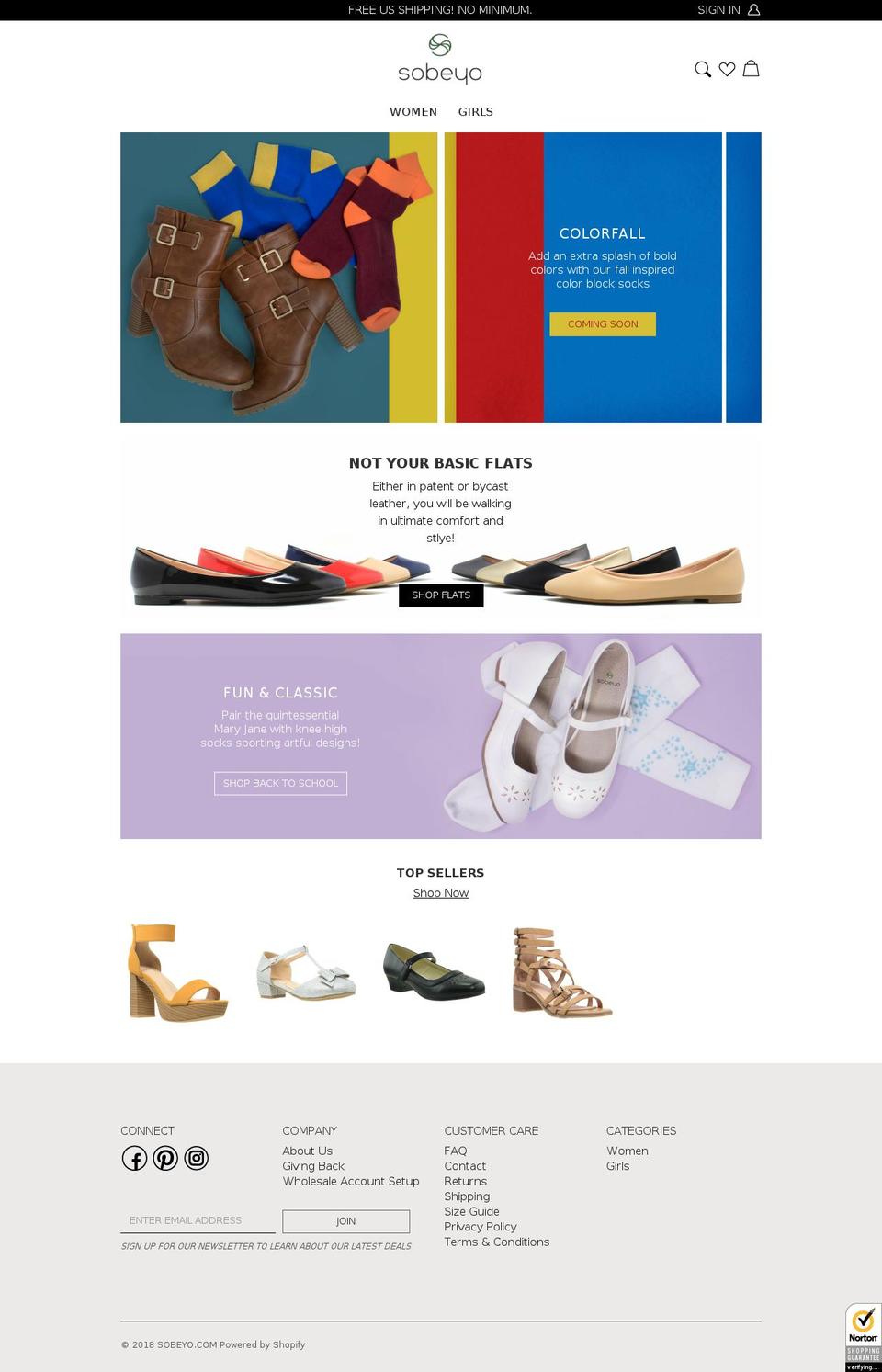 shoebeyond.com — Shopify storefront screenshot