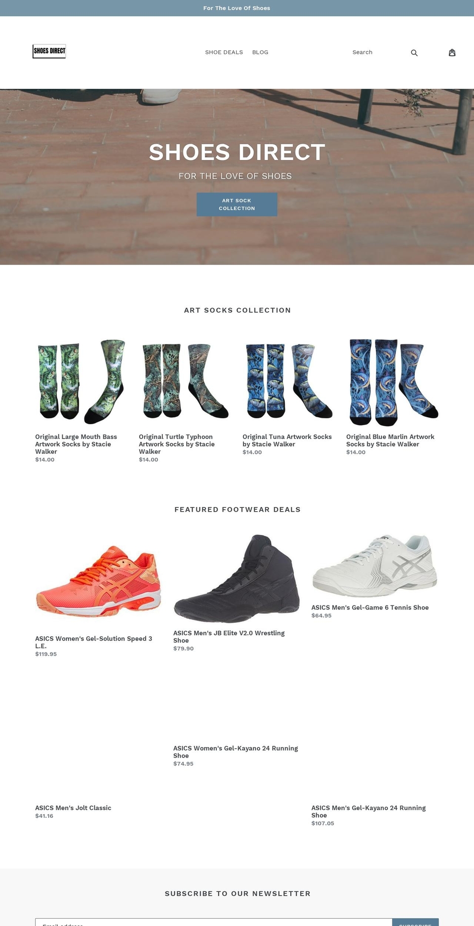 shoesdirect.com — Shopify storefront screenshot