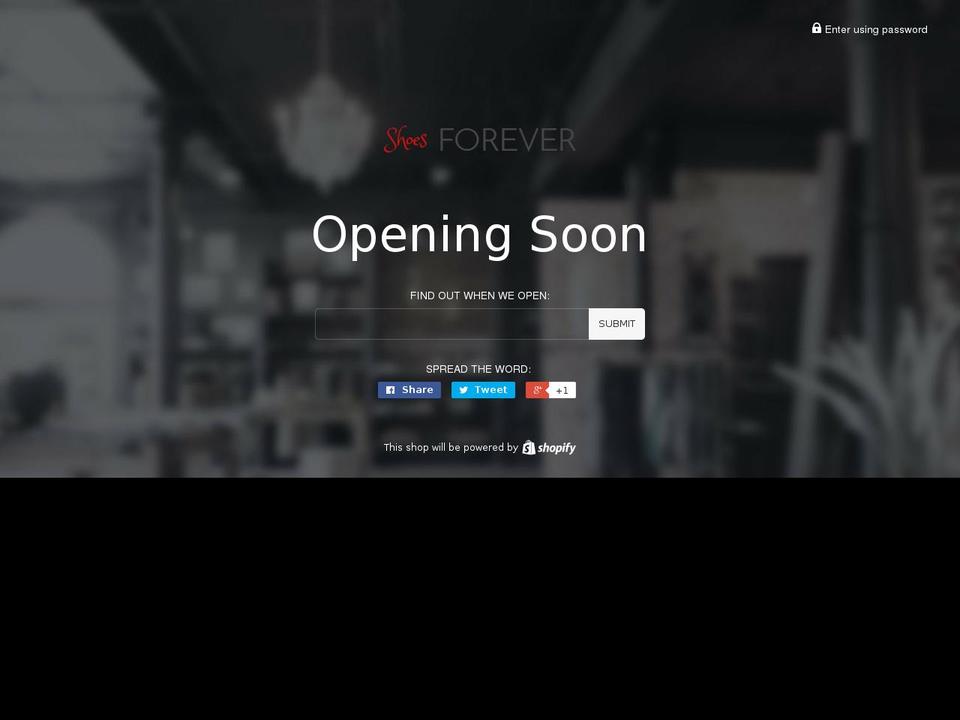 shoesforever.com — Shopify storefront screenshot