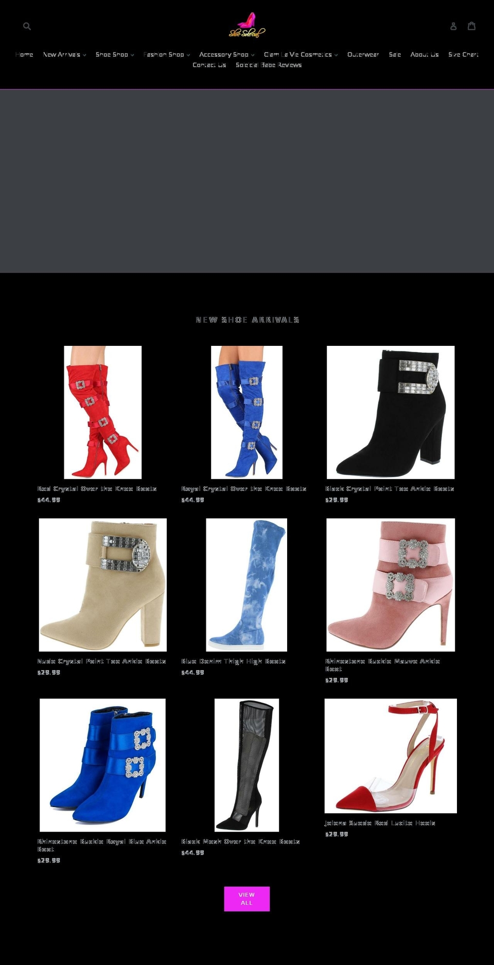 shoesolecial.com shopify website screenshot