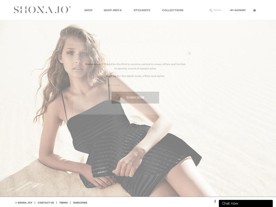 shonajoy.com.au shopify website screenshot
