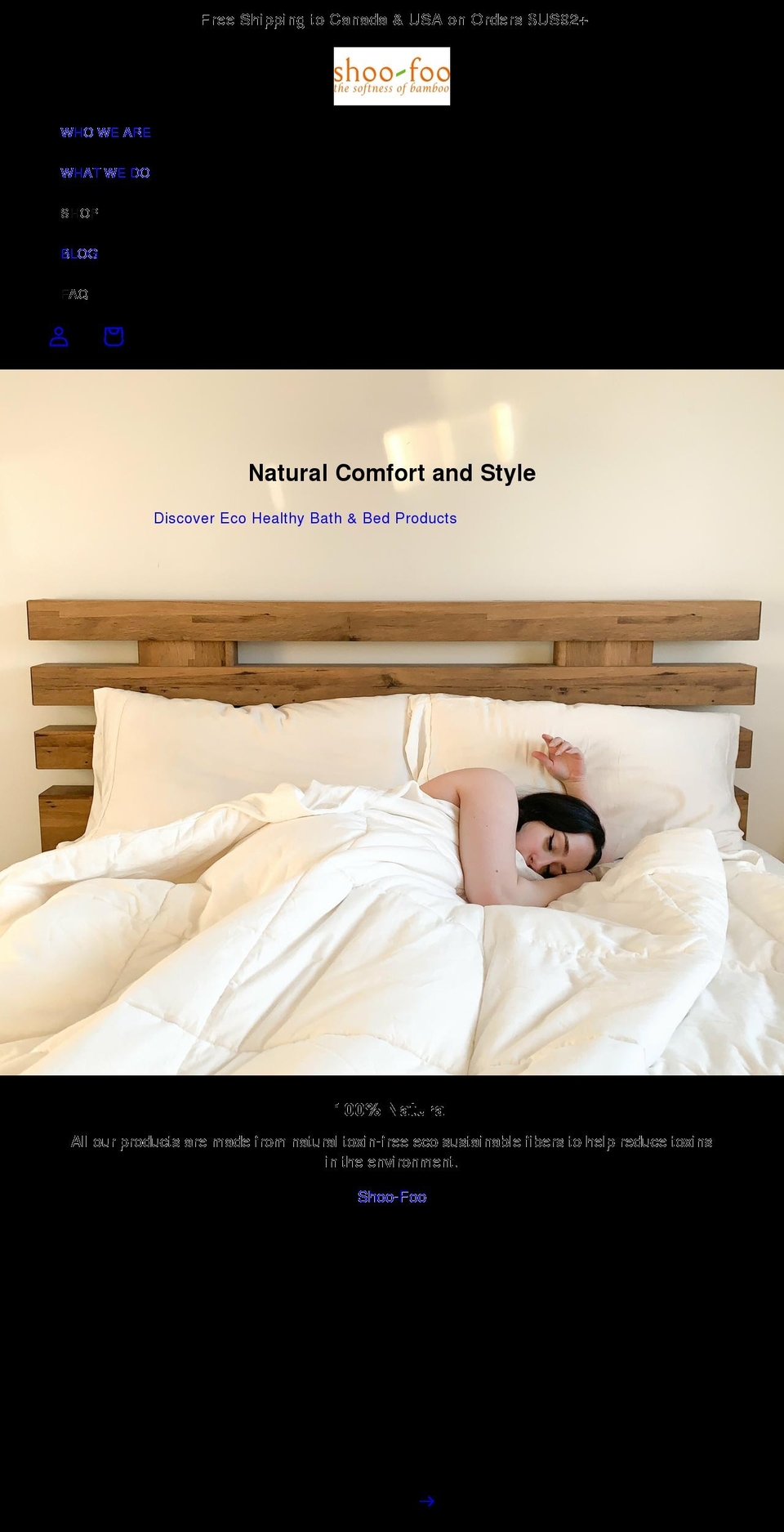 shoo-foo.com shopify website screenshot