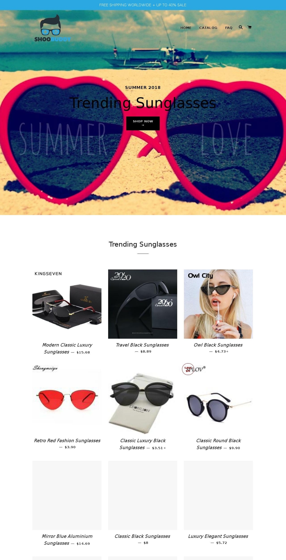 shoobuddy.com — Shopify storefront screenshot