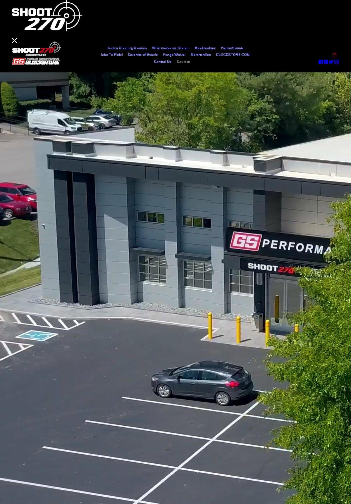 shoot270.com shopify website screenshot