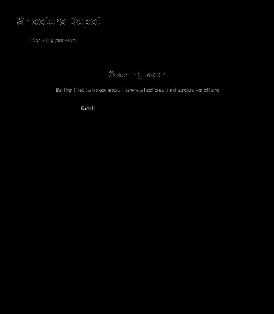 shootersdepot.net shopify website screenshot