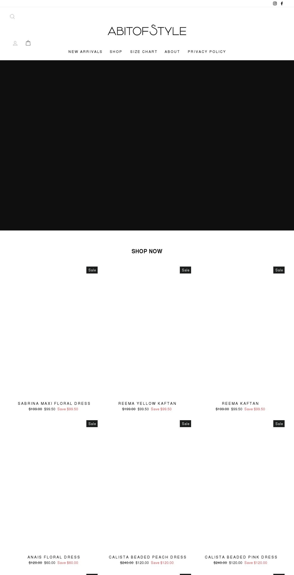 shop-abitofstyle.com shopify website screenshot