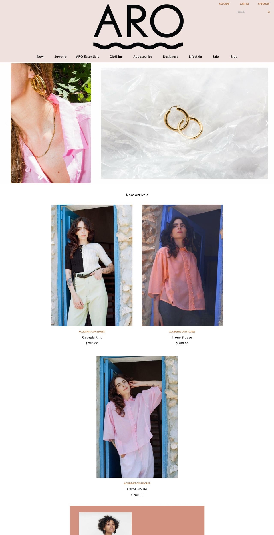shop-aro.com shopify website screenshot