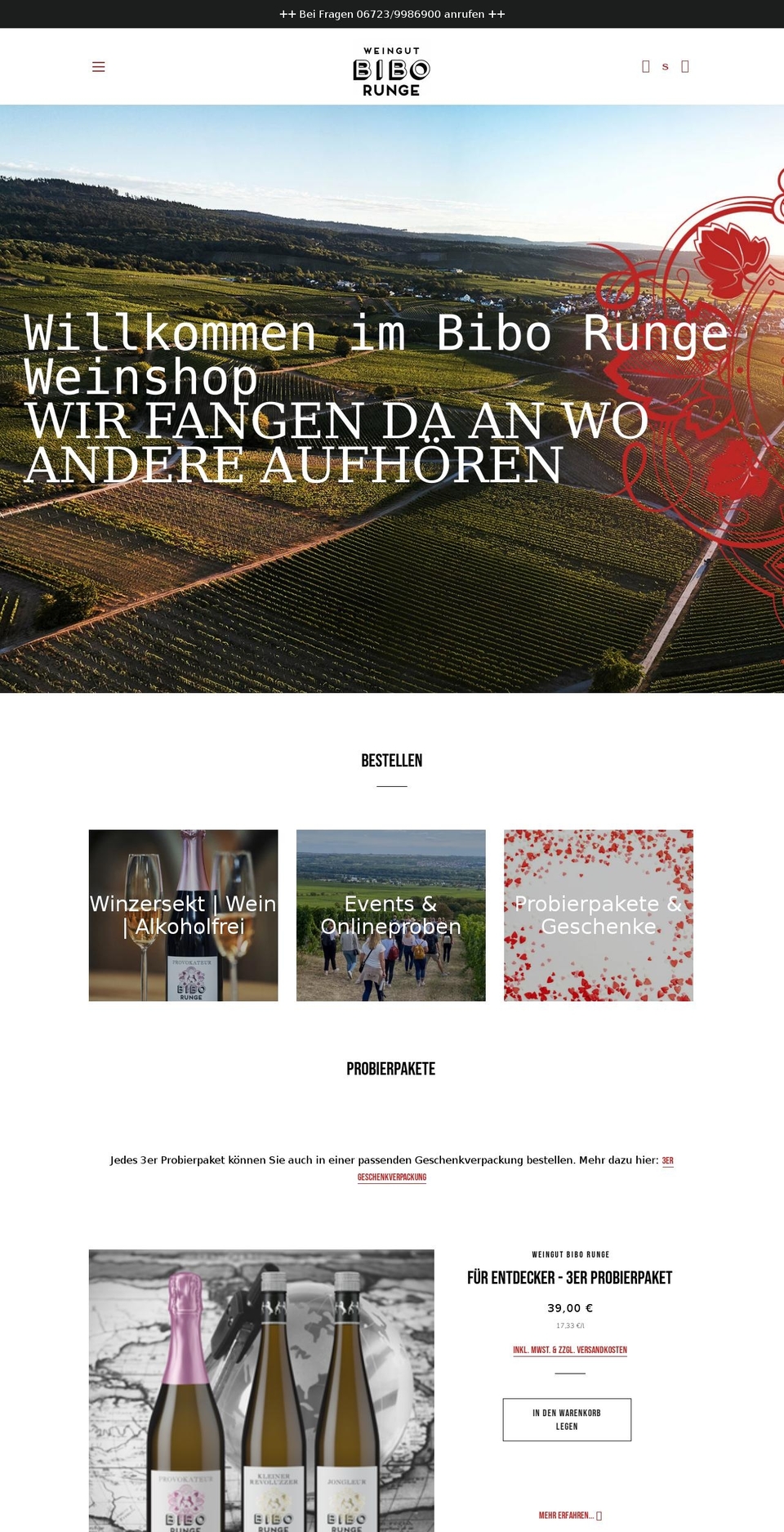 shop-bibo-runge.de shopify website screenshot