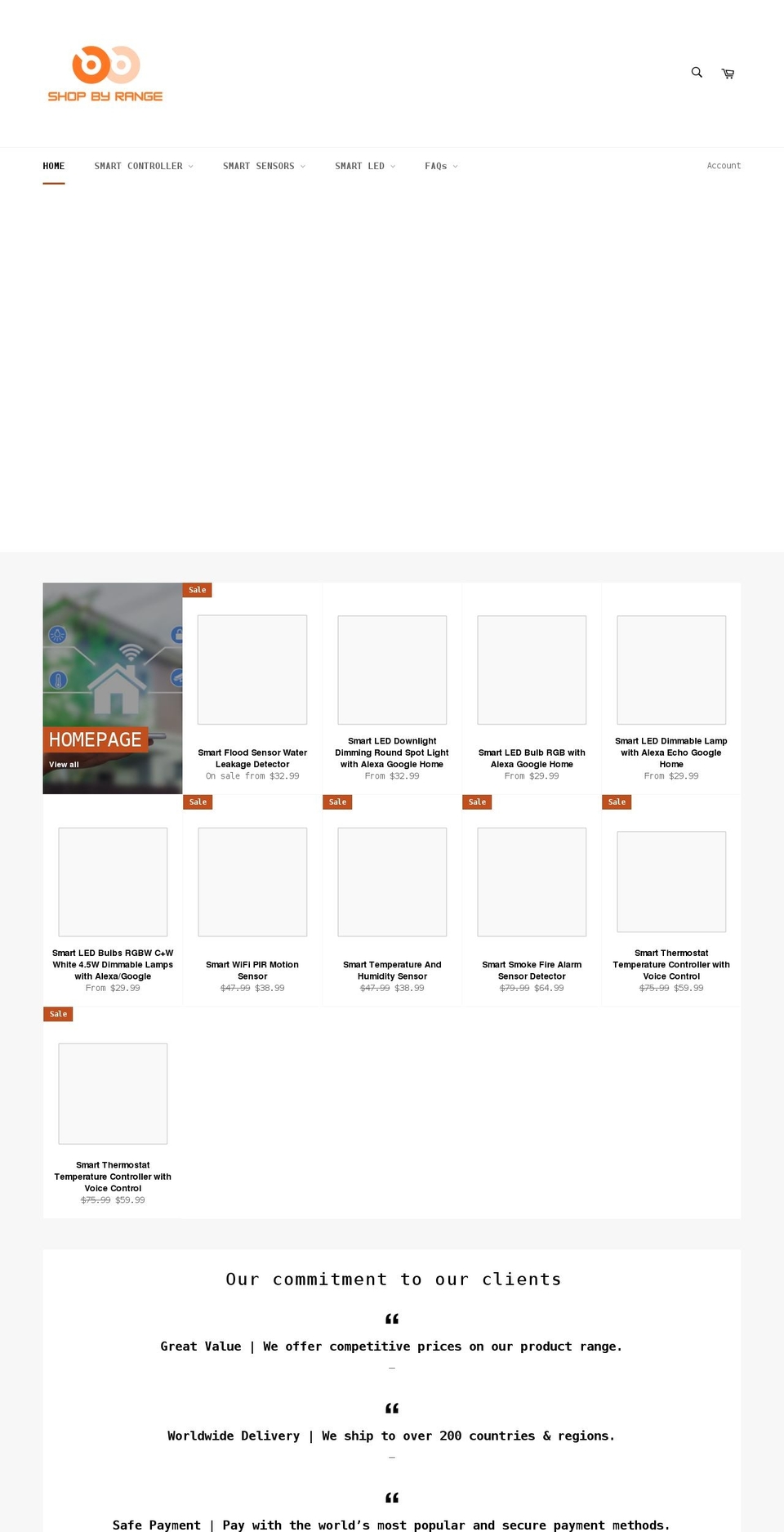 shop-by-range.myshopify.com shopify website screenshot