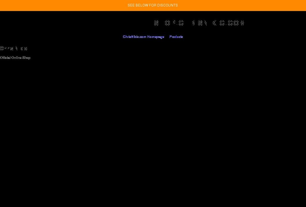 shop-chrisnikic-com.myshopify.com shopify website screenshot