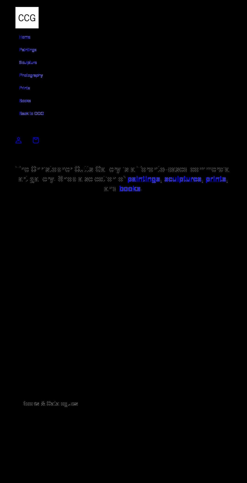 shop-cuttsgallery.myshopify.com shopify website screenshot