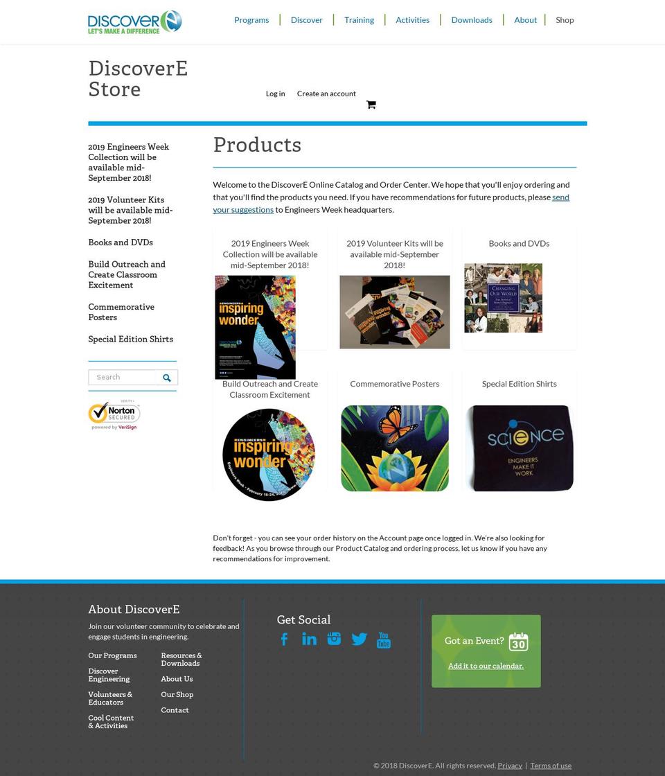 shop-discovere-org.myshopify.com shopify website screenshot