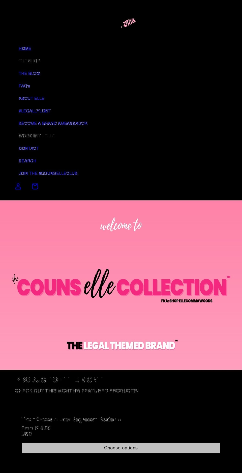 shop-ecw.com shopify website screenshot