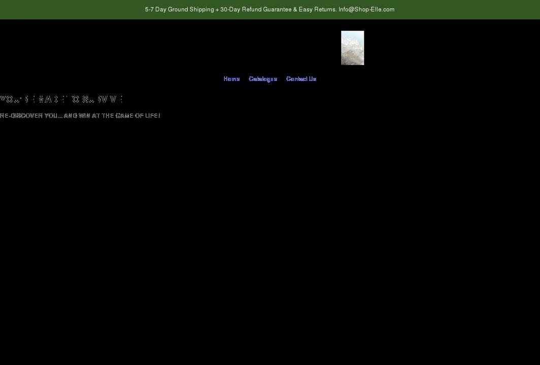 shop-elle.com shopify website screenshot