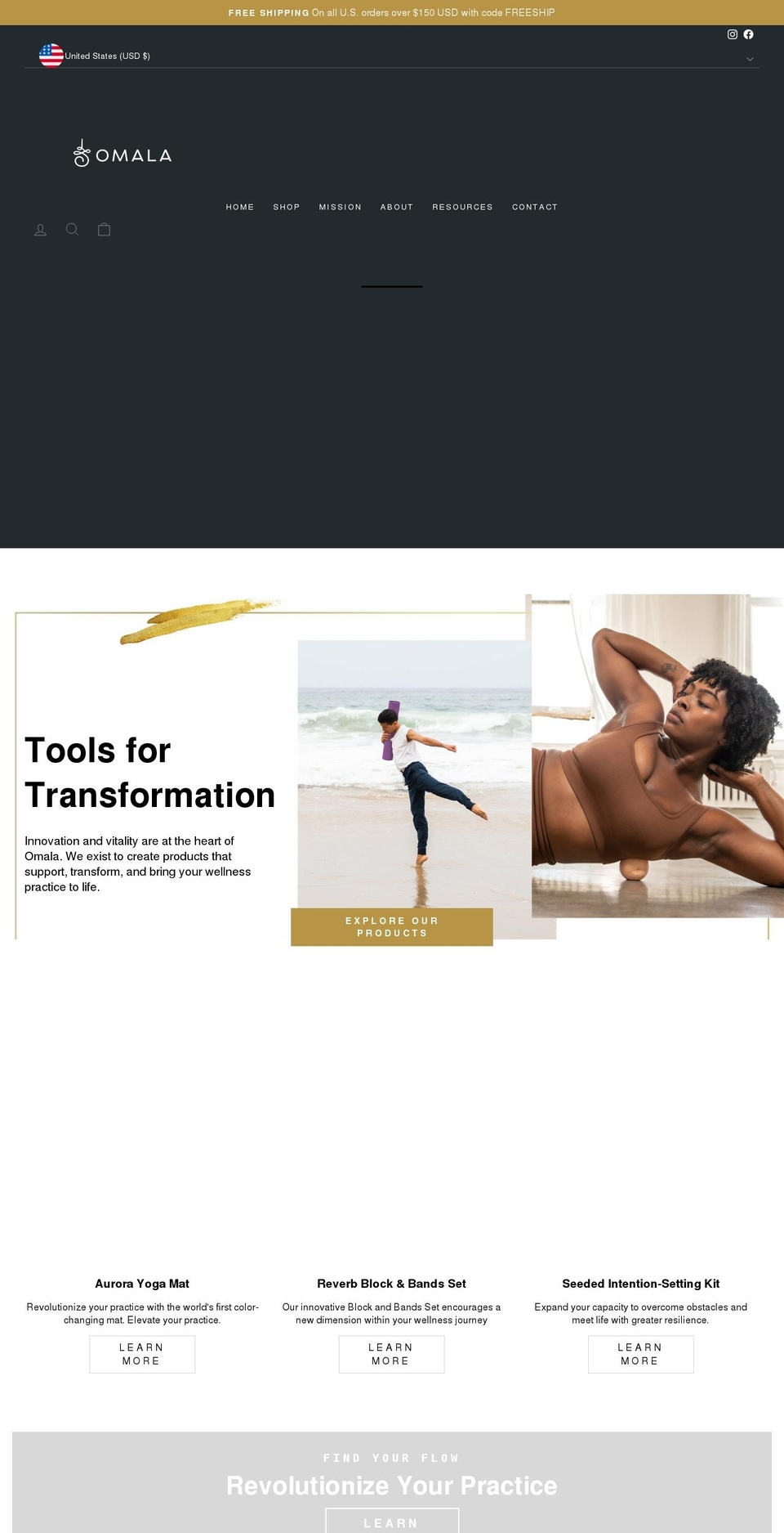 shop-embodied-flow.myshopify.com shopify website screenshot