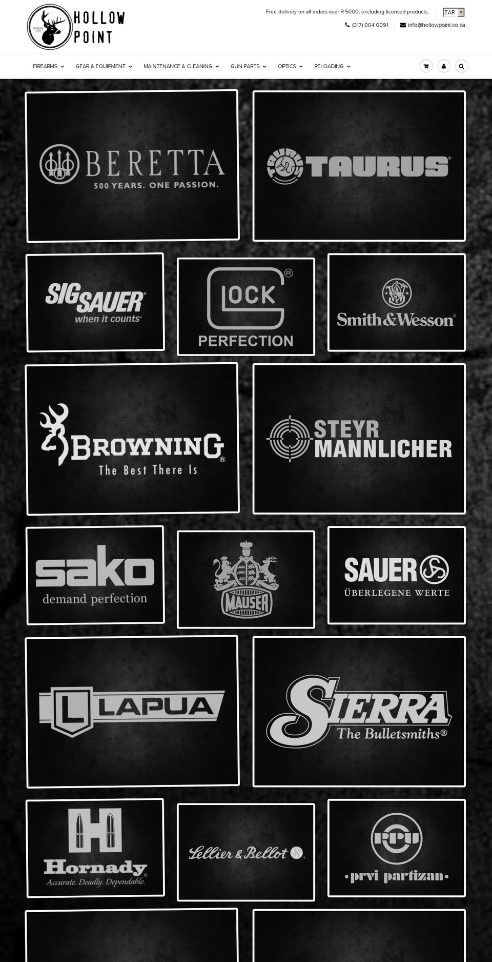 shop-hollowpoint.com shopify website screenshot